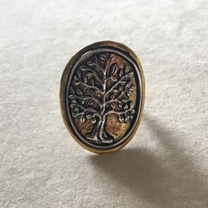 Waxing Poetic Poetree Ring - Size 7/8
